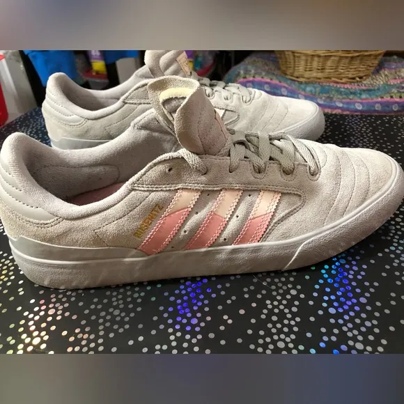 Men’s Adidas grey Suede BUSENTZ Sneakers