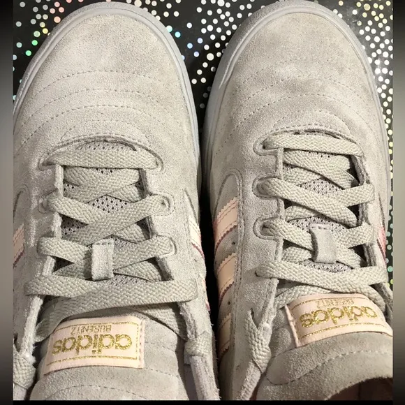 Men’s Adidas grey Suede BUSENTZ Sneakers