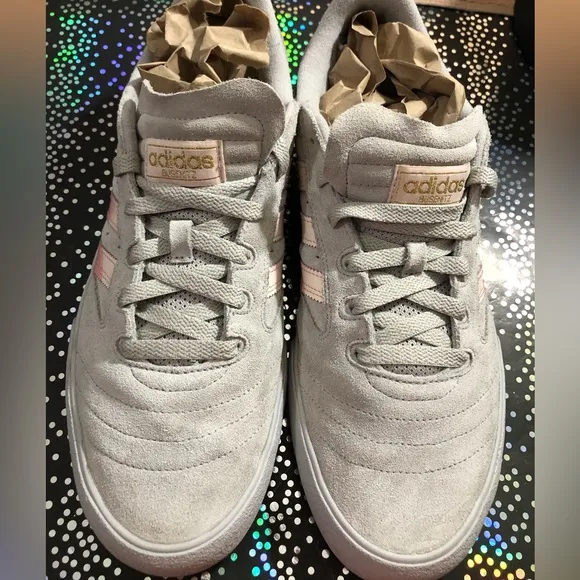 Men’s Adidas grey Suede BUSENTZ Sneakers