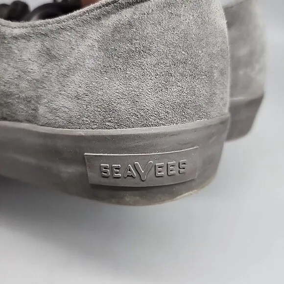Mens Beavees Wilder Sneaker Suede Gray Size 10 Lace Up