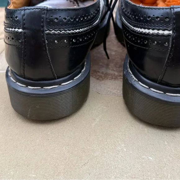 Mens Bex leather Dr Martens shoes, size 10