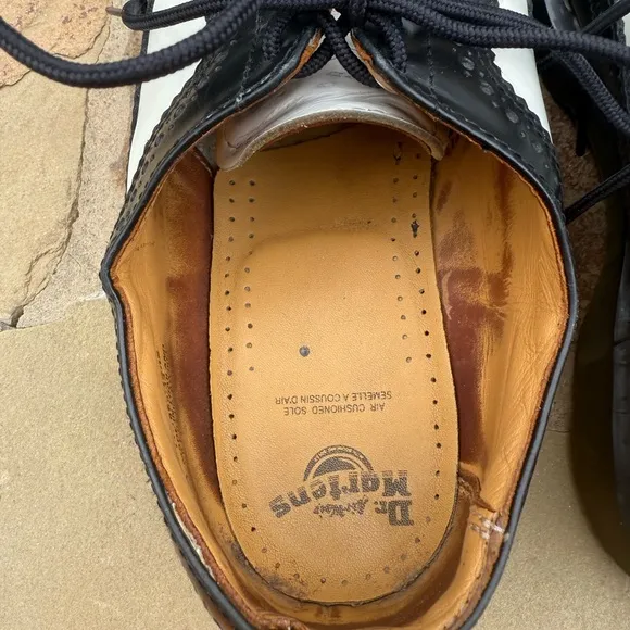 Mens Bex leather Dr Martens shoes, size 10