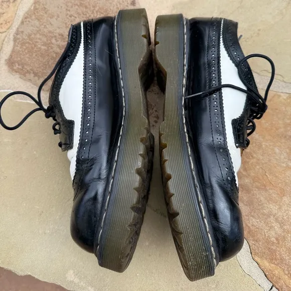 Mens Bex leather Dr Martens shoes, size 10