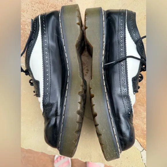 Mens Bex leather Dr Martens shoes, size 10