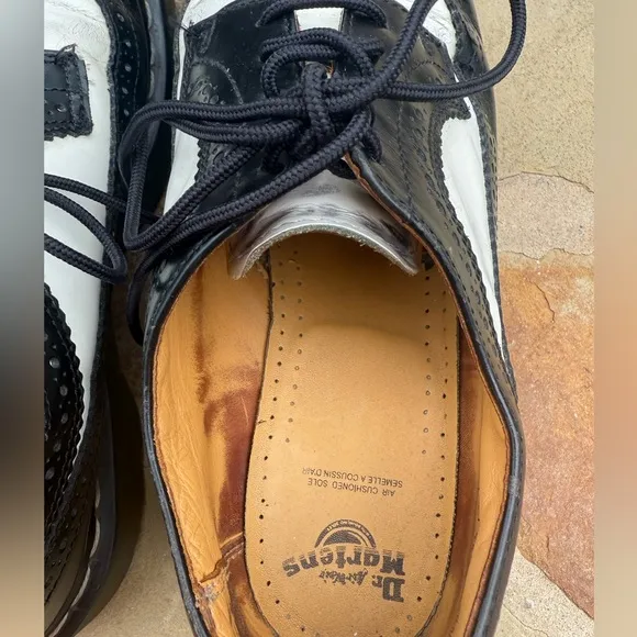 Mens Bex leather Dr Martens shoes, size 10