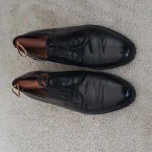 Mens black Cole Haan derby shoes