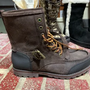Mens Brown Ralph Lauren Boots