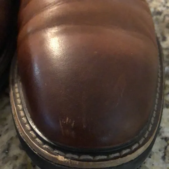 Men’s Genuine leather by Asher Green GUC worn once Easter shoes