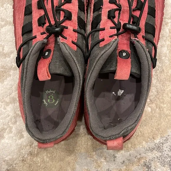 Mens Hybrid green label artful suede sneakers size 12 HGL3016