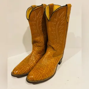 Mens Laredo Western Cowboy Leather Boots Size 10D 41810 Made in USA
