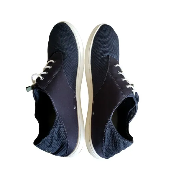 Mens Olukai Nohea Moku casual comfort shoes size 10 black mesh