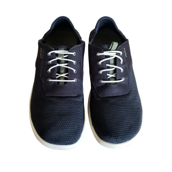 Mens Olukai Nohea Moku casual comfort shoes size 10 black mesh