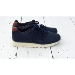 Men's Reebok Classic Harman Run Blue Casual Shoes Size 8 EU 40.5