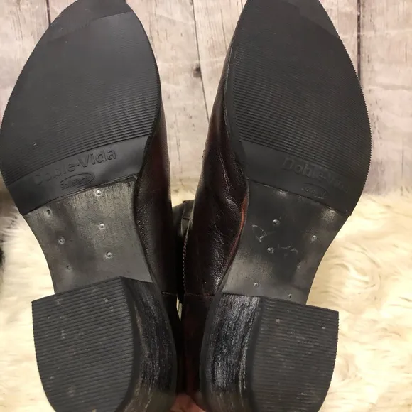 MENS SENDRA LEATHER COWBOY DISTRESSED WESTERN BOOT