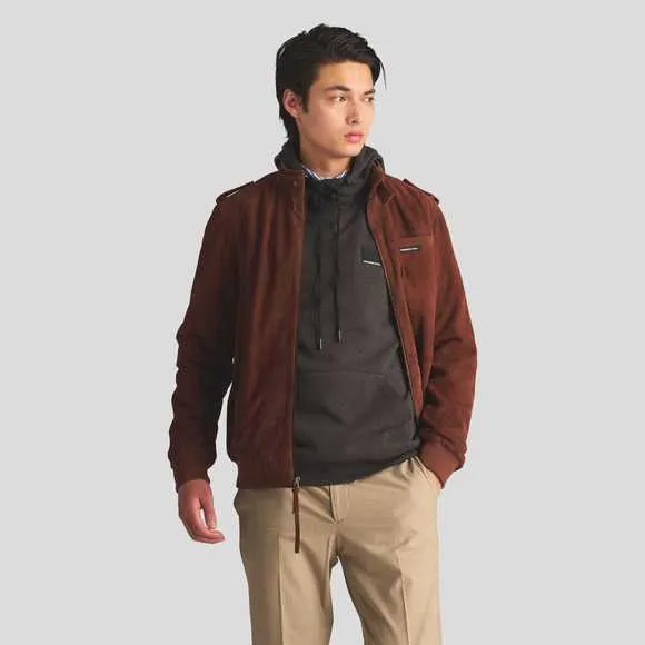 Men's Soft Suede Iconic Jacket