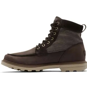 Men's SOREL Carson Waterproof Moc Toe Boots