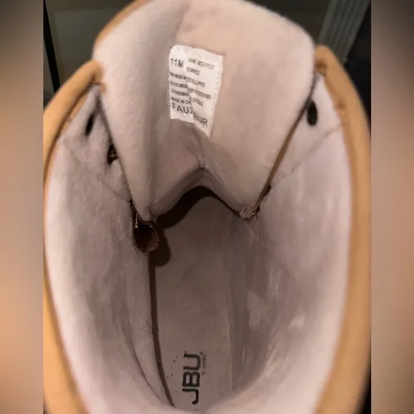 Men's Tan and Brown Duck Boots by JBU