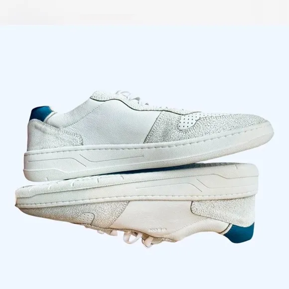 Men's White Geox Sneakers size 12.