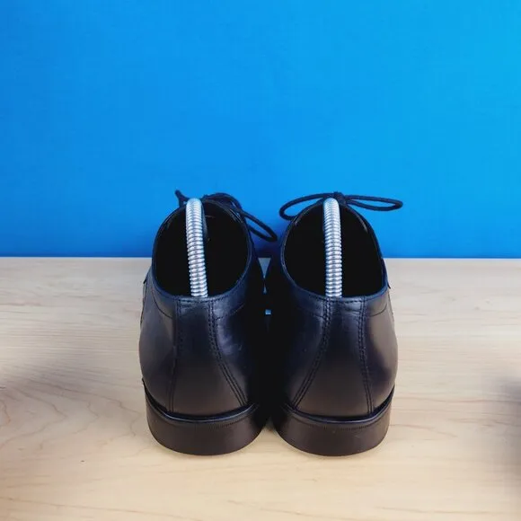 Mephisto Air-Jet Mens Size‎ 11 Shoes Black genuine Leather apron toe dress Shoes