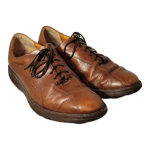 Mephisto Air Relax Goodyear Welt Brown Genuine Leather Shoes Men Size 9US EU 8.5