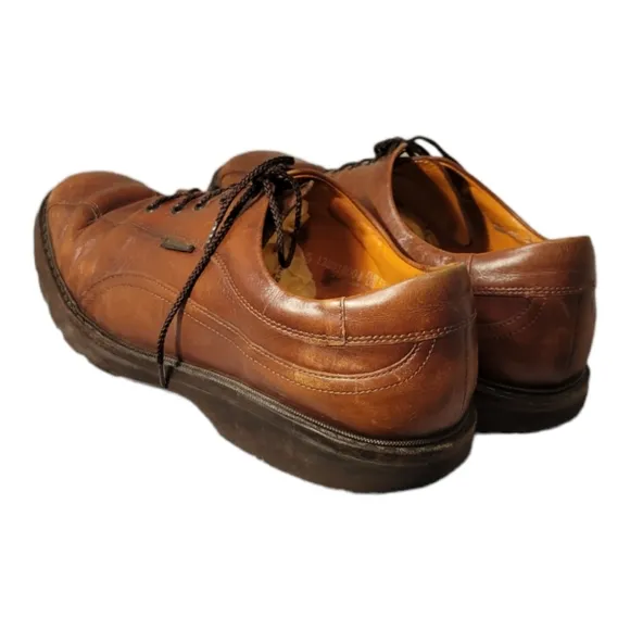 Mephisto Air Relax Goodyear Welt Brown Genuine Leather Shoes Men Size 9US EU 8.5