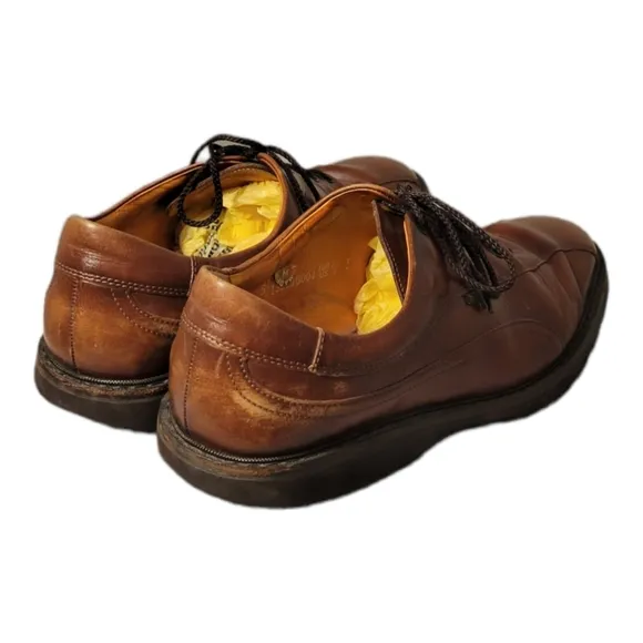Mephisto Air Relax Goodyear Welt Brown Genuine Leather Shoes Men Size 9US EU 8.5