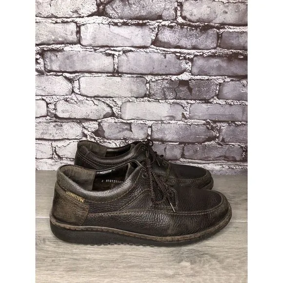 Mephisto Cool-Air Brown Leather Casual Comfort Lace Up Shoes Men’s 10.5M US/44EU
