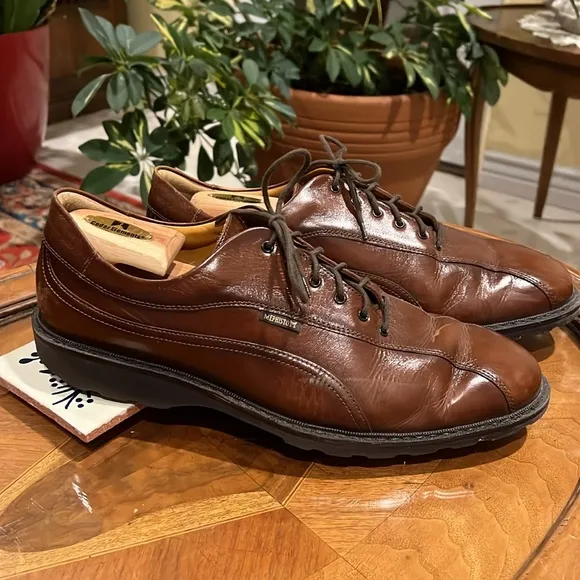 Mephisto Leather Air Reflex Goodyear Welt Shoes Size 12