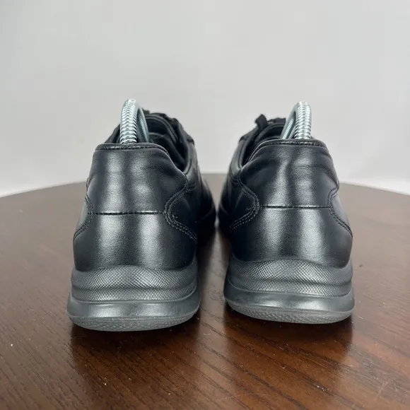 Mephisto Runoff Air Jet System Shoes Women's 8 Black Leather Comfort‎ Sneaker