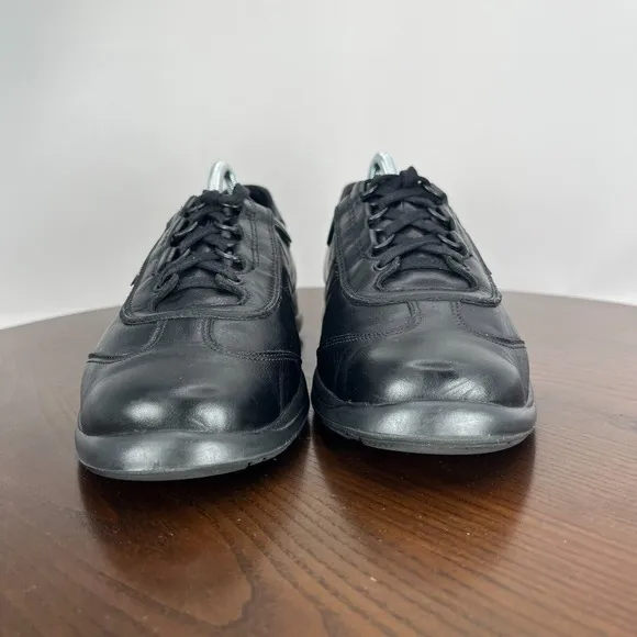 Mephisto Runoff Air Jet System Shoes Women's 8 Black Leather Comfort‎ Sneaker