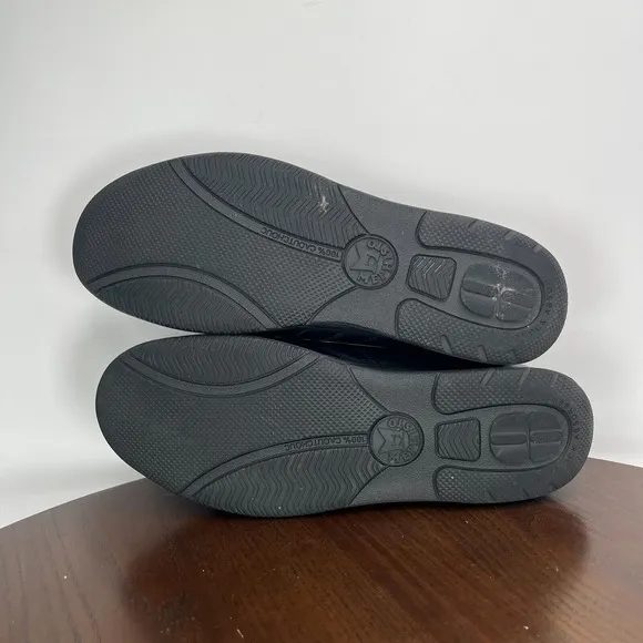 Mephisto Runoff Air Jet System Shoes Women's 8 Black Leather Comfort‎ Sneaker