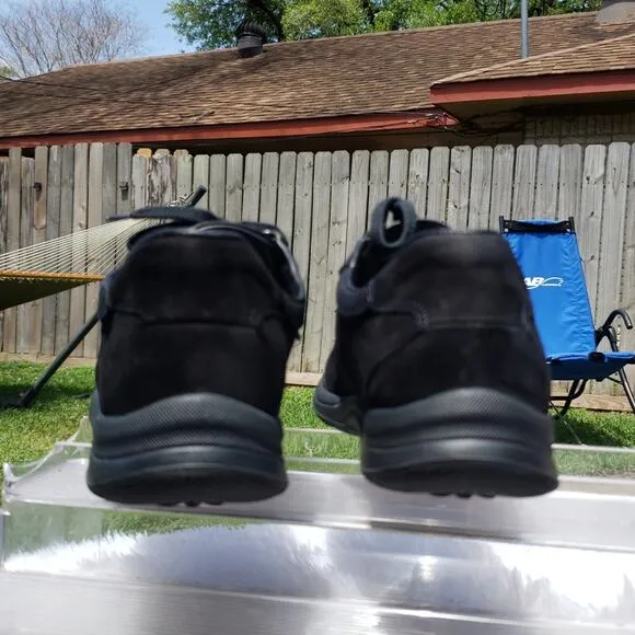 ***MEPHISTO**** RUNOFF LASER BLACK LEATHER NUBUCK MADE IN BOSNIA SIZE 9 women's