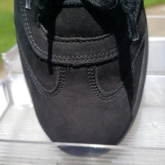 ***MEPHISTO**** RUNOFF LASER BLACK LEATHER NUBUCK MADE IN BOSNIA SIZE 9 women's