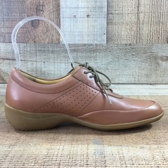 Mephisto Brown‎ Leather Oxford Sneaker Shoes Cool Air Women’s 5