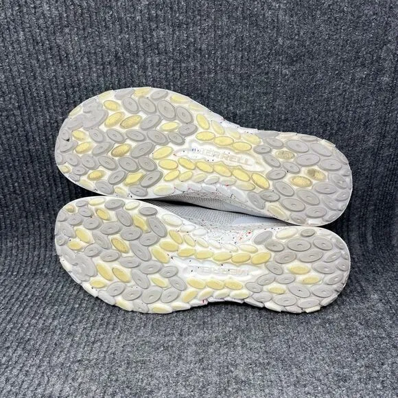 Merrell Cloud Moc Knit Slip On Shoes Confetti White Grey Mens 10.5 J003697