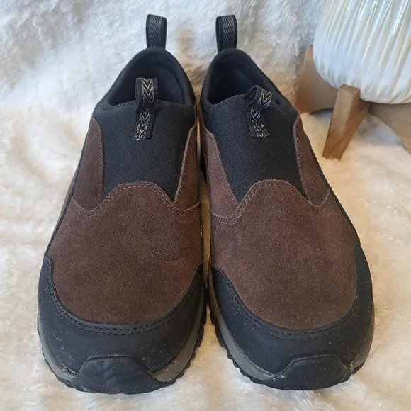 Merrell Icepack Polar Moc Men's Sz 7.5 Shoes Brown Waterproof Slip-on Sneakers