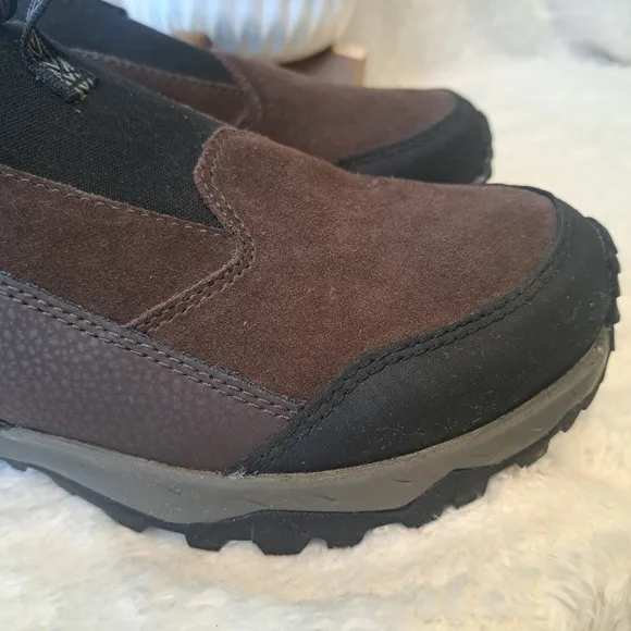 Merrell Icepack Polar Moc Men's Sz 7.5 Shoes Brown Waterproof Slip-on Sneakers