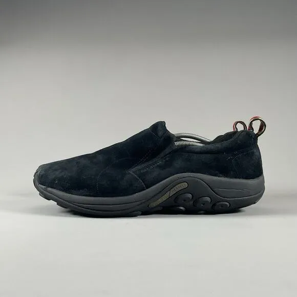 Merrell Jungle Moc Men's Size 13 Black Suede Slip On Loafers Casual Shoes Hiking