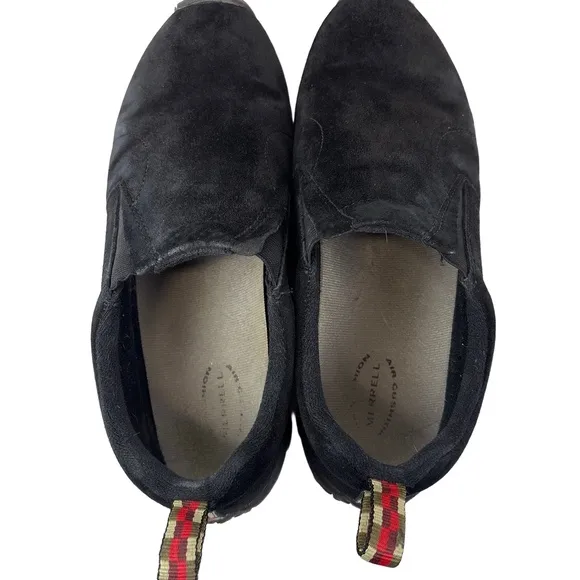 Merrell Mens 9 Jungle Moc Shoes Black Midnight Suede Leather