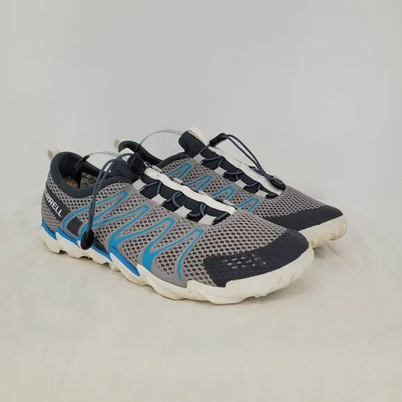 Merrell Mens 9.5 blue gray Tetrex Vapor Performance footwear water shoes J18485