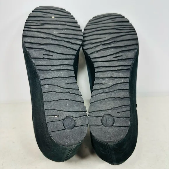 Merrell Women's Tremblant Wedge Waterproof Boots Black Leather Size 8M
