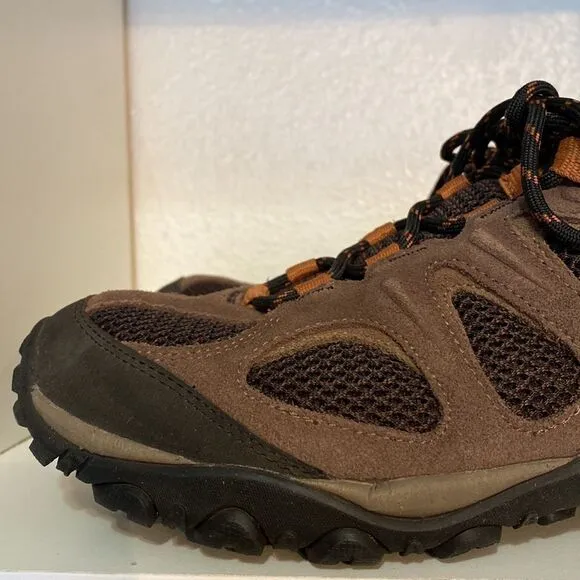 Merrell Yokota Mens Lace Up Waterproof Wide Width Hiking Outdoor Shoes