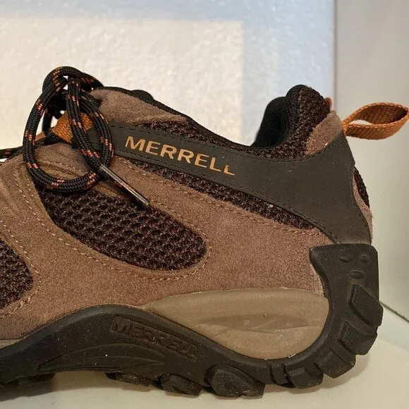 Merrell Yokota Mens Lace Up Waterproof Wide Width Hiking Outdoor Shoes