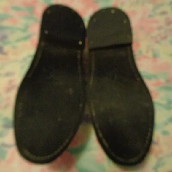 MEXICANA MENS LEATHER WOVEN HAND MADE SHOES 28/ 9.5