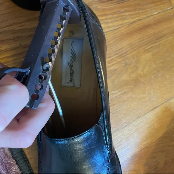 Mezlan Men’s dress shoes Black Leather Size 10