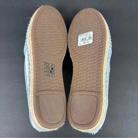 Michael Kors Hastings Espadrille 7.5 Jet Set Maldives Slip On Shoes Brand New