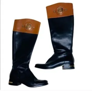 Michael kors stockyard leather boots