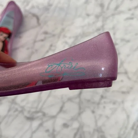Mini Melissa Disney The Little Mermaid Ariel Shell shoes Sz 13