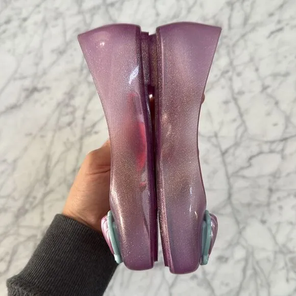 Mini Melissa Disney The Little Mermaid Ariel Shell shoes Sz 13