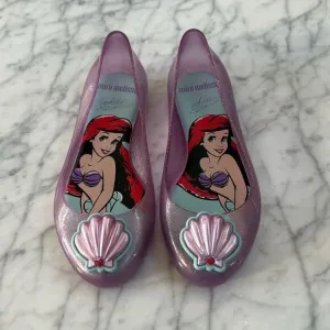 Mini Melissa Disney The Little Mermaid Ariel Shell shoes Sz 13